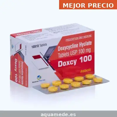 Doxycycline 200mg — 0,50€/comprimido en España – farmacia certificada